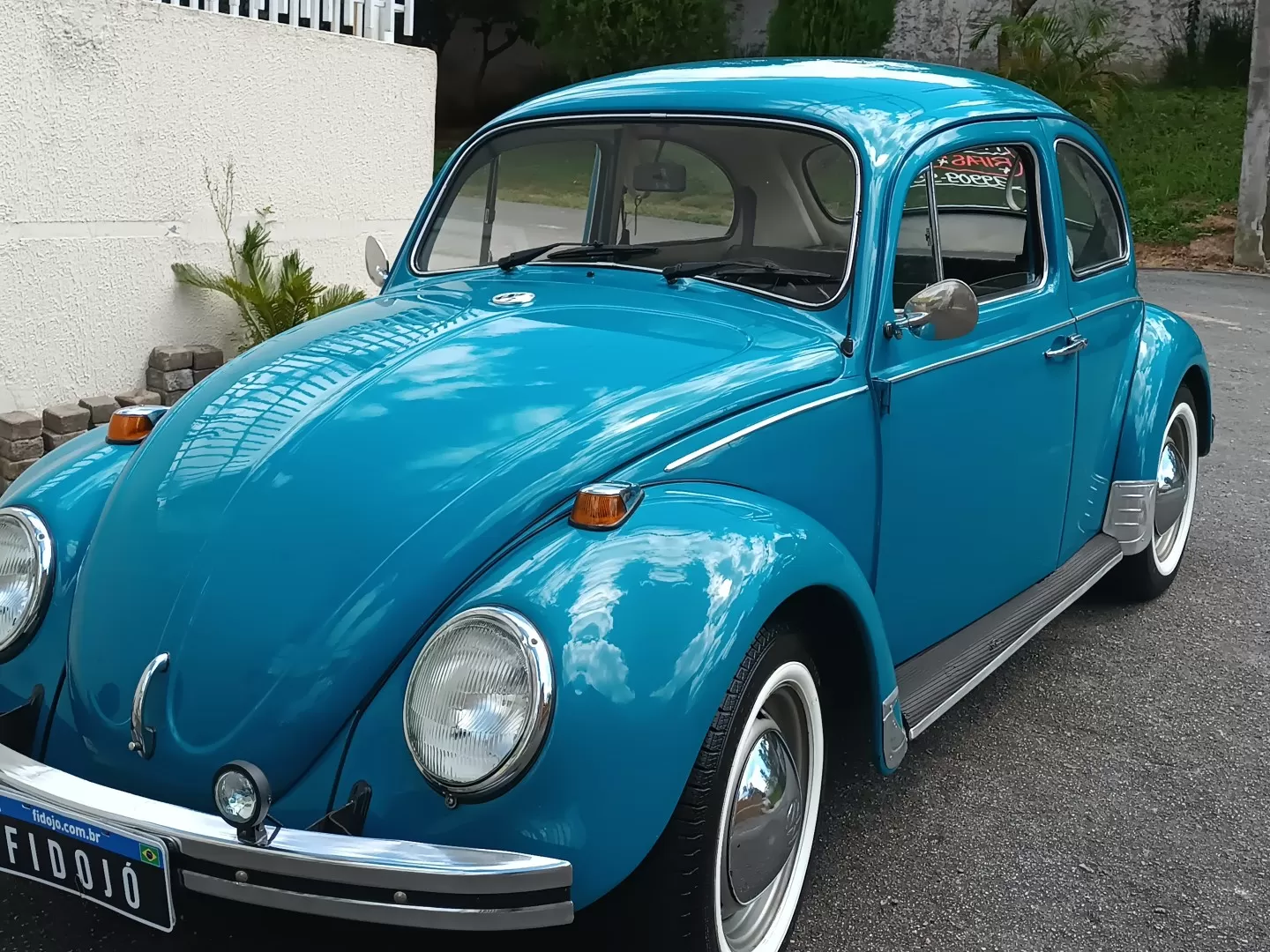 35º RIFA - FUSCA 72 AZUL 1300
