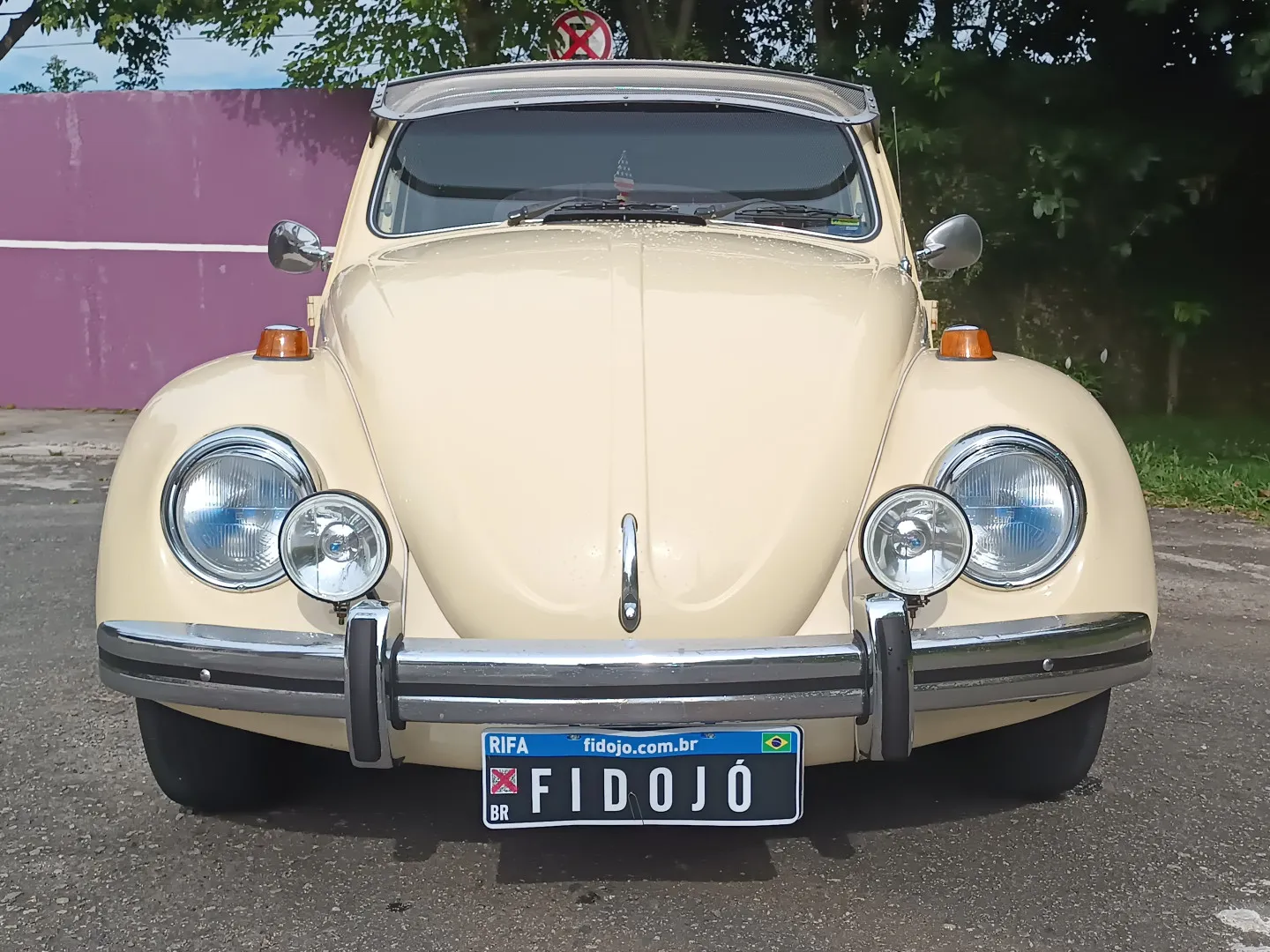 47º RIFA FUSCA BEGE 77 MOTOR 1300